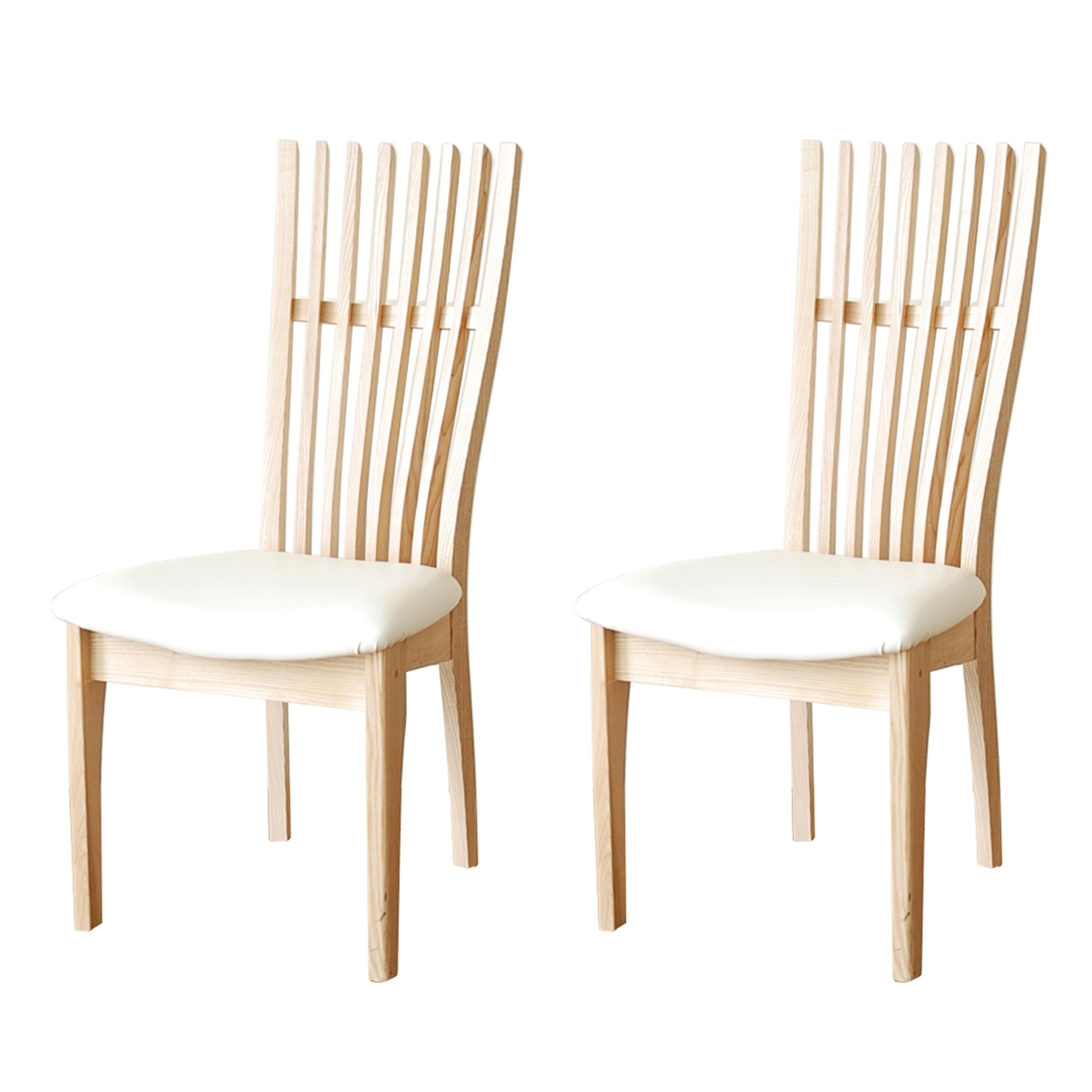 Amazon｜モリタインテリア工業 ダイニングチェア ナチュラル 幅45×奥行